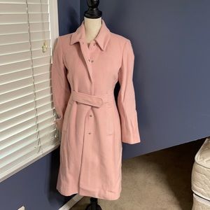 Moda International pink wool coat
